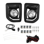 Fog Lights for GMC Sierra 2500HD 3500HD (2015–2019) w/Bulbs