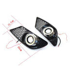 LED Bumper Fog Lights with Covers for Mercedes-Benz C230 C300 C350 (2008-2015)