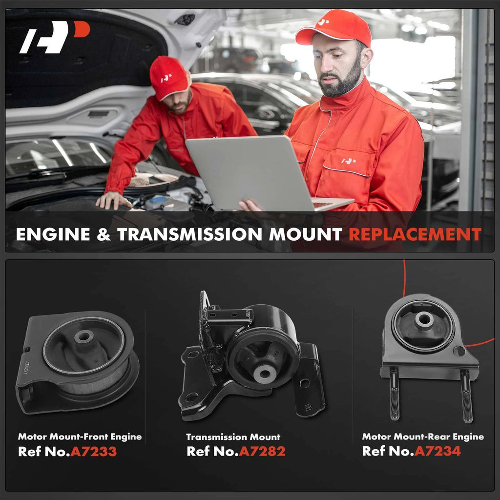 Engine Motor & Transmission Mount for Toyota RAV4 (1998-2000)
