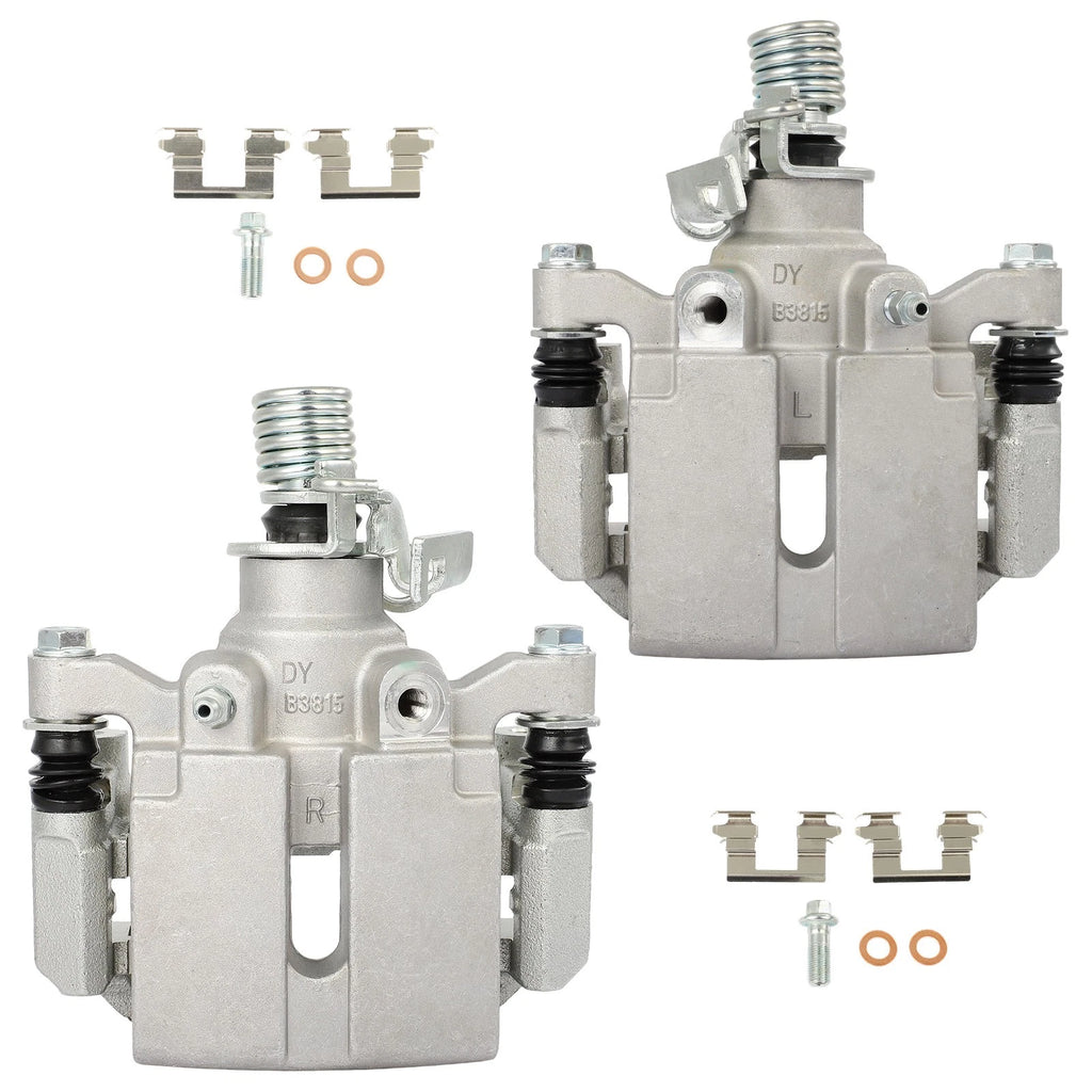 Set of 2 Rear Brake Calipers for Pontiac Grand Prix (2004–2008)