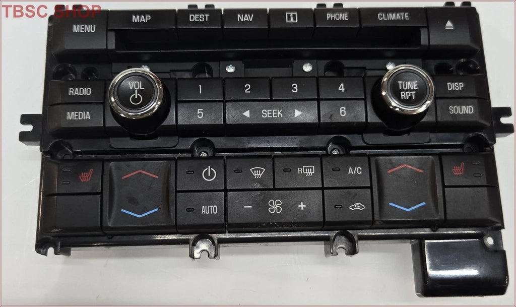 Navigation Radio Climate Control A/C for Ford Flex (2009–2012) AA8T-18A802-BA