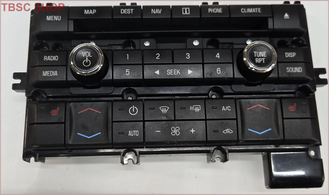 Navigation Radio Climate Control A/C for Ford Flex (2009–2012) AA8T-18A802-BA