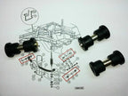 Leaf Spring Bushing for EZGO TXT, Club Car DS (1012303, 1015583)