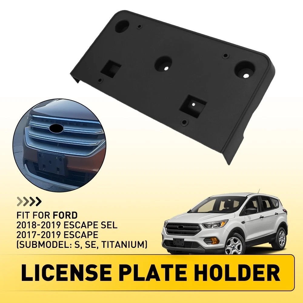 Front License Plate Bracket for Ford Escape (2007–2019) OEM 8L8Z-17A385-AA