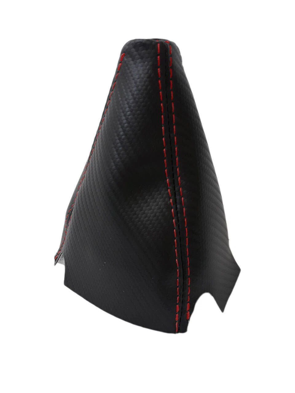 Manual Shift Boot for Acura TSX (2004–2008) Carbon Fiber Red Stitch