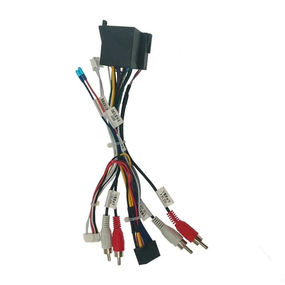16PIN DVD Player Power Cable Adapter for Fiat Doblo, 500L, Bravo (2010-2023)