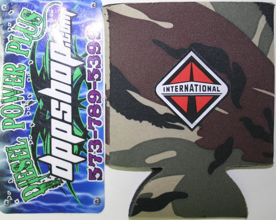 Camo Beverage Holder for International Powerstroke Diesel