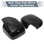 Pair Rearview Mirror Cap Overlay Gloss Black for Lexus Land Cruiser (2008–2021)