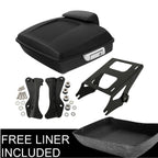 Matt Chopped Tour Trunk Rack Docking Kit for Harley Electra Glide (2014–2023)