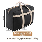Set of 4 Non Woven Fabric Storage Bags for Clothes and Quilts