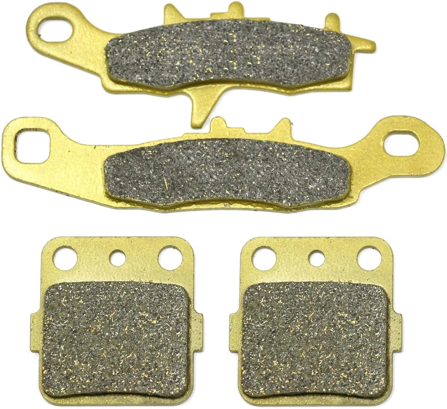 MC Front Rear Brake Pads for Kawasaki KX80 KX85 KX100 (1990–2023)