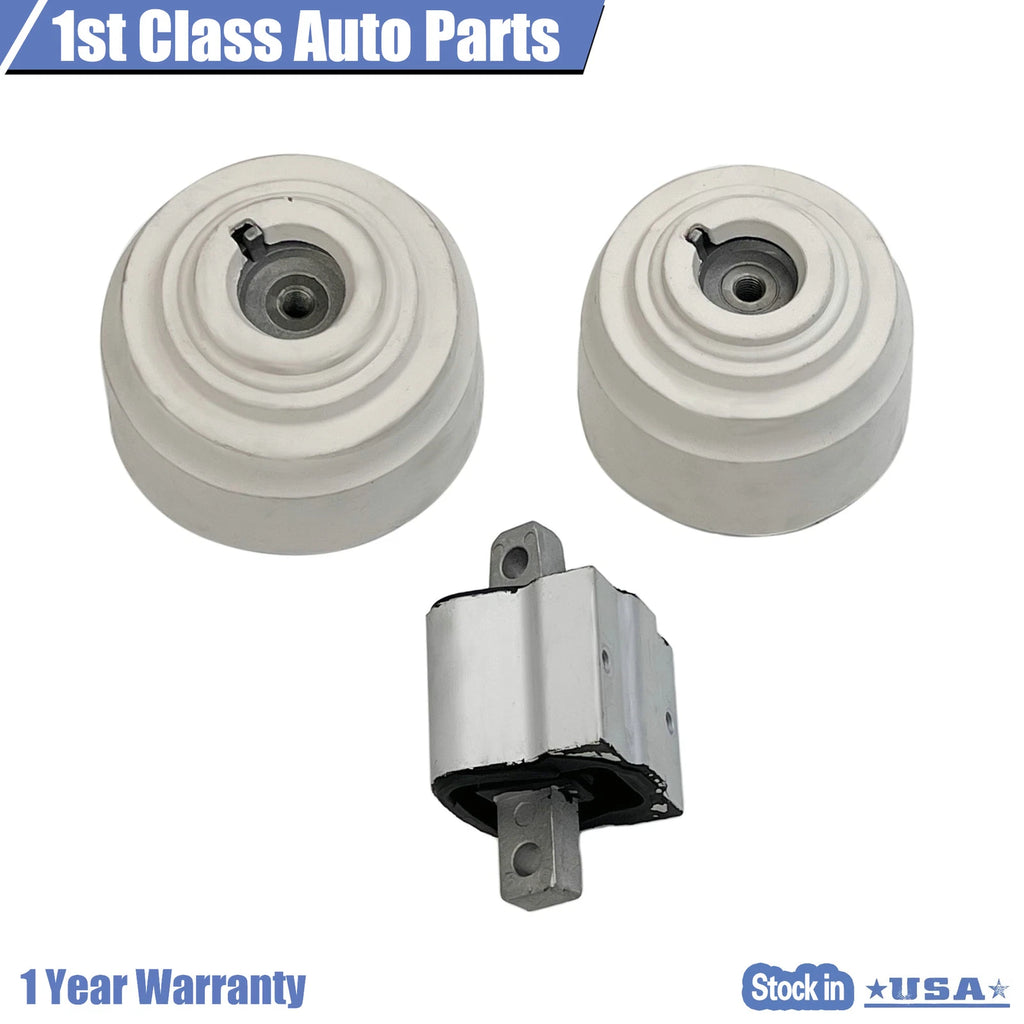 Set of 4 Engine & Transmission Mounts for Mercedes Benz E350 E320 C280 (2006–2009)