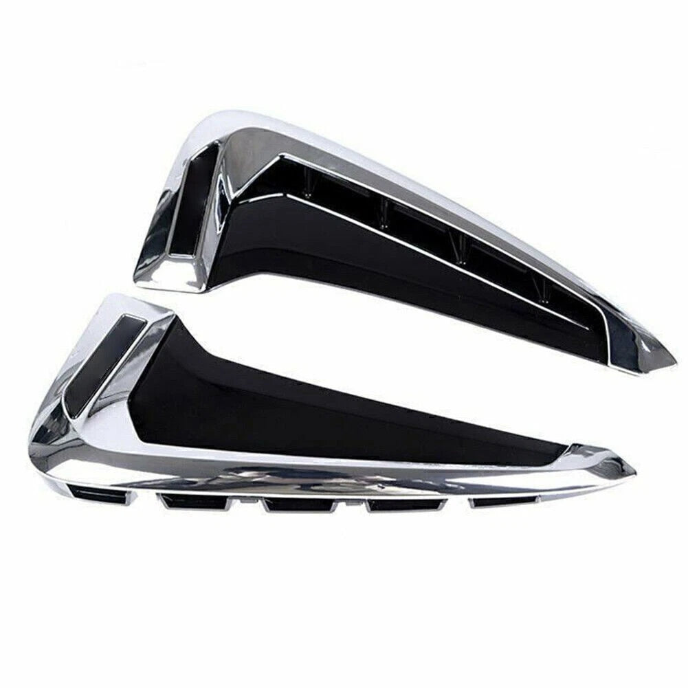 Chrome Side Marker Fender Air Wing Vent Trim for BMW F15 X5 (2014–2023)