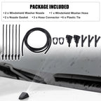 Set of 2 Windshield Washer Nozzles No. 8265A048 for Mitsubishi Eclipse (1995–1999)