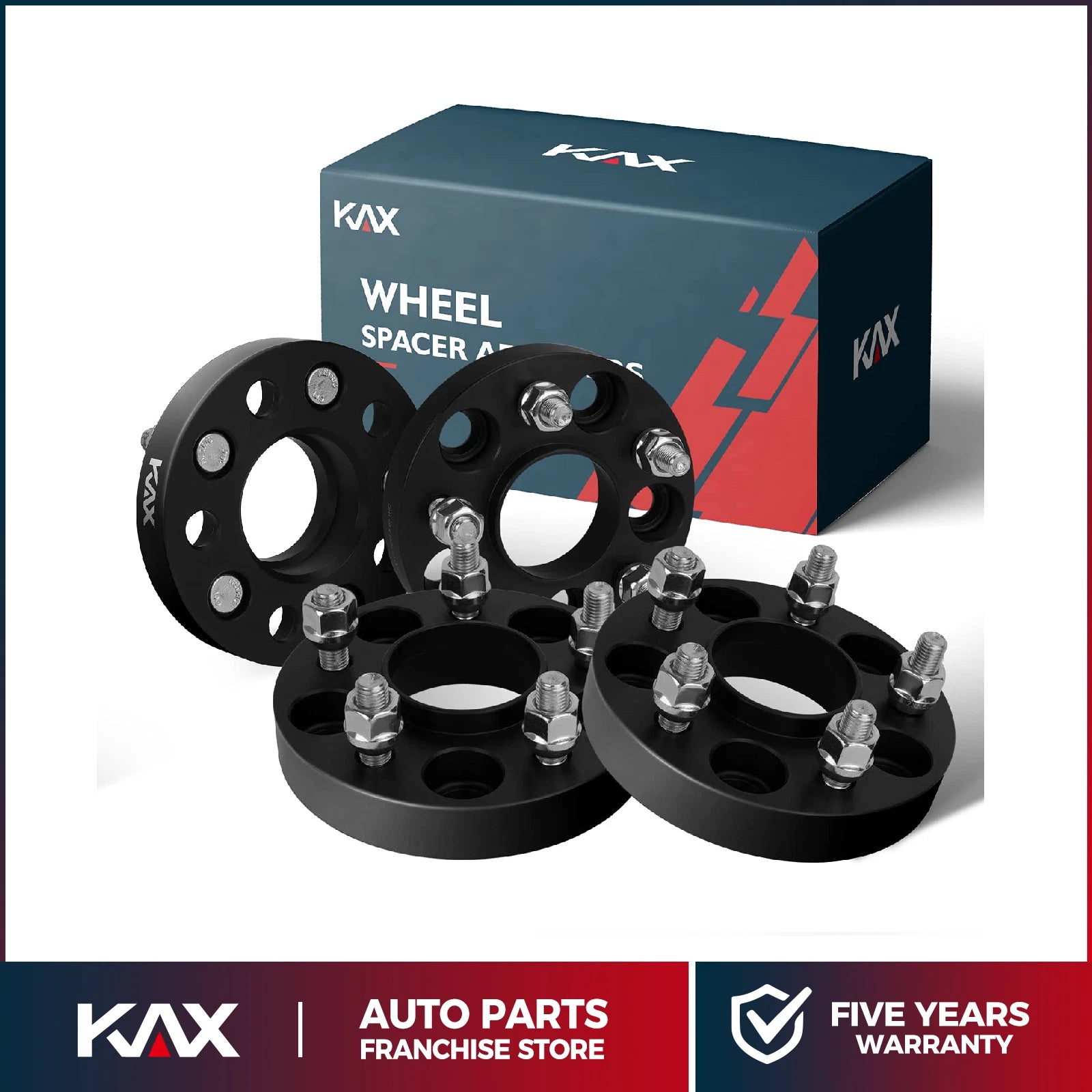Wheel Spacers 1in 5x110mm to 5x110mm for Chevy HHR Malibu (2010–2019)