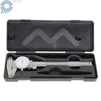 2X Dial Caliper Stainless Steel 6 In Shockproof Gauge 0.001" Accuracy