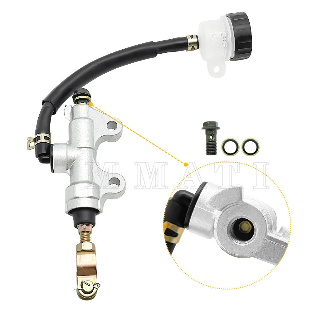 Rear Brake Master Cylinder for Yamaha YFZ450 (2004–2005) 5TG-2580E-00-00