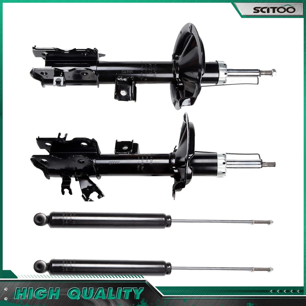 Set of 4 Front Strut Assembly Rear Shock Absorber Kit for Infiniti FX35 FX45