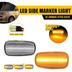 2X Dynamic LED Side Marker Lights for Lexus SC430 IS300 (2001–2005)