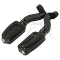 Rear Passenger Mount Foot Pegs for Harley Touring Road Electra Glide (93-2022)