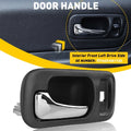 Front Left Inside Door Handle Black for Honda CR-V (1997–2001)