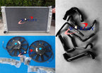 Aluminum Radiator & Fans for Holden Commodore VT VX VU HSV V8 GEN3 LS1 (1997-2007)