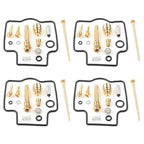 Carburetor Rebuild Kits for Kawasaki ZZR400 (1990-2006) - 4 Sets
