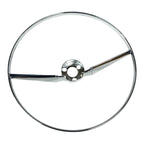 Chrome Horn Ring Replacement for 1955–1956 Chevrolet Two-Ten (210)