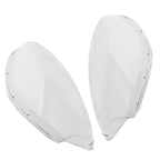 Clear PC Headlight Lens Cover for Porsche Macan (2015–2018) Left Right