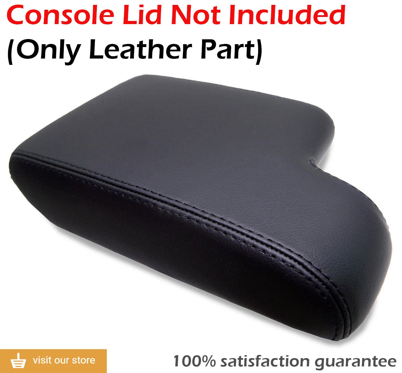 Leather Synthetic Center Console Armrest Cover for BMW E36 (1992–1999)