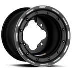 Pair of DWT G3 Rear Black Beadlock Wheels for Honda TRX 250R (1986–2006)