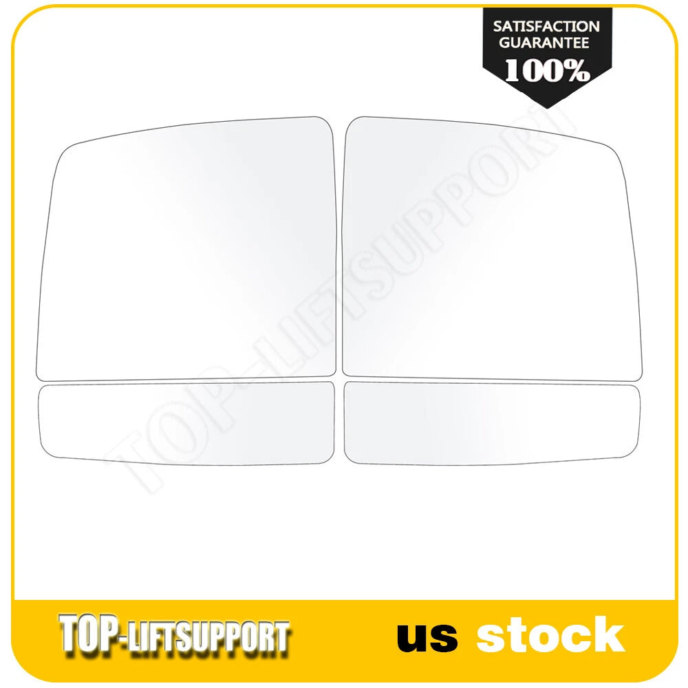 Towing Mirror Glass Set for Toyota Tundra, Sequoia (2007–2019)