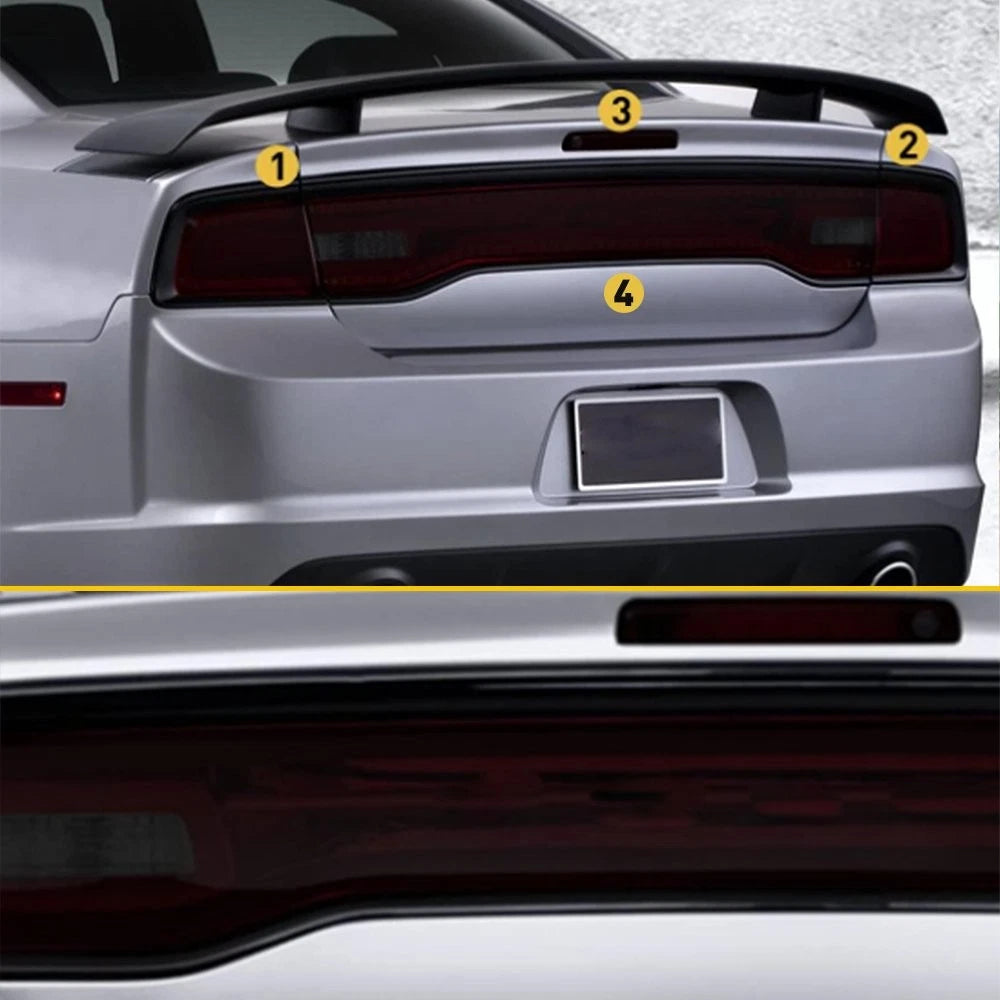 Smoked Tail Light Sticker for Dodge Charger (2011–2014)