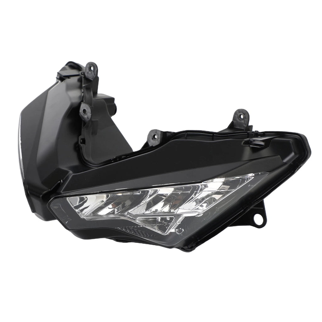 Headlamp Headlight Guard Protector Grill LED Clear for Kawasaki Ninja 400 (2018–2023)