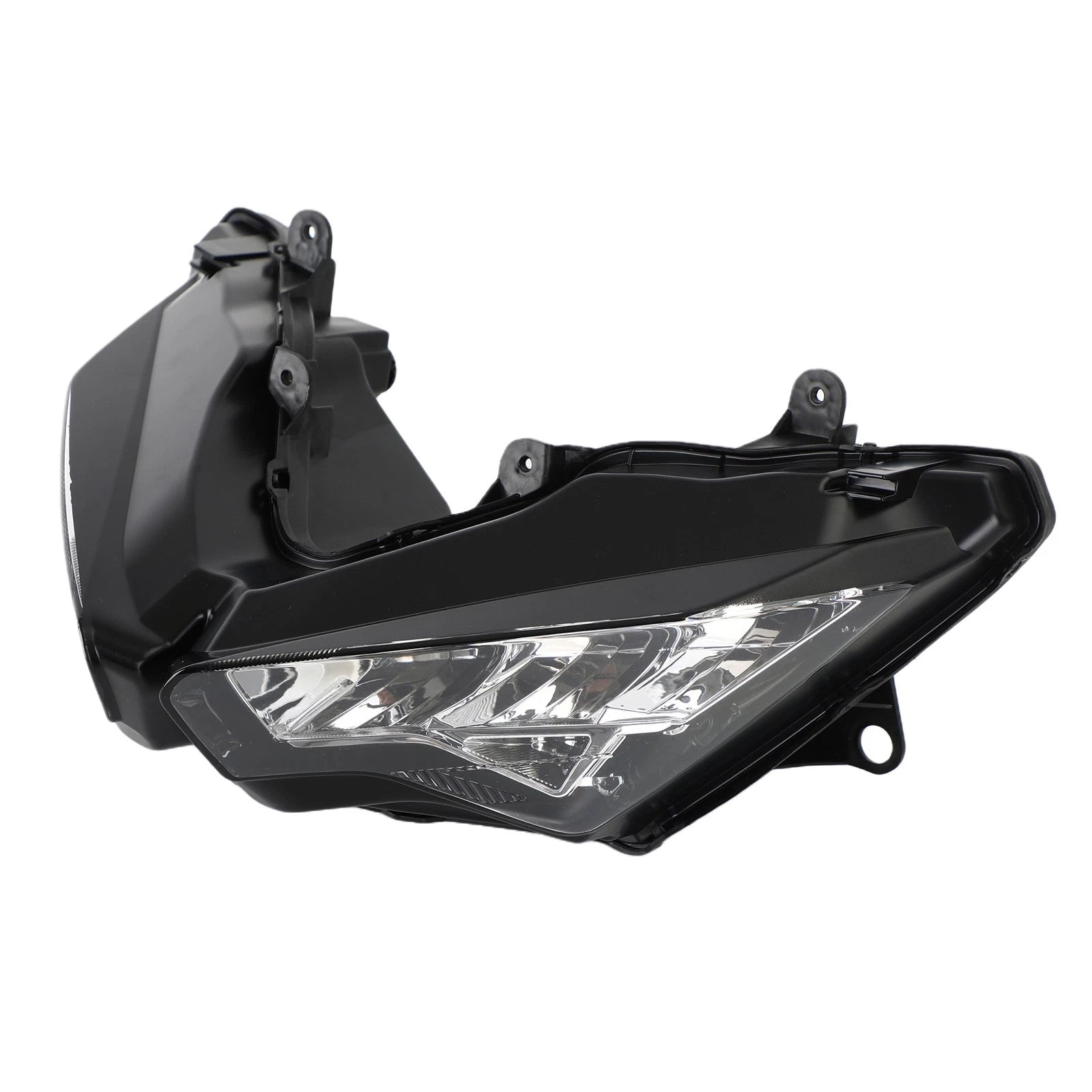 Headlamp Headlight Guard Protector Grill LED Clear for Kawasaki Ninja 400 (2018–2023)