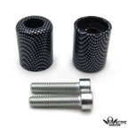 Carbon Weight Bar Ends Sliders for Kawasaki ZX9/ZX9R, ZRX1100 (1994–2003)
