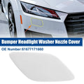 Front Bumper Headlight Washer Cover Cap for BMW 335i White