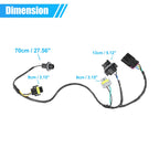 Front Headlight Wiring Harness Socket 15930264 for Chevrolet Malibu (2008–2012)