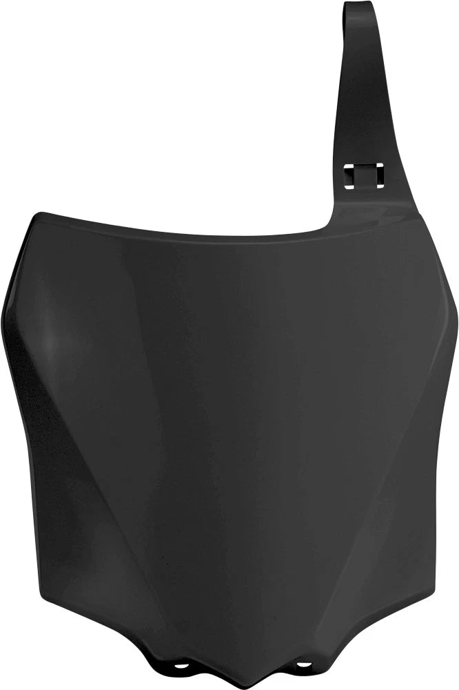 Acerbis Front Number Plate for Kawasaki KX85 KX100 (2014–2018) Black