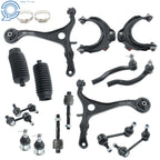 Front Lower Control Arm Ball Joint Tie Rods Sway Bar for Acura TL (2004-2006)