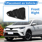 Front Right Fog Light Cover No. 52030-0R010 for Toyota RAV4 (2016–2018)