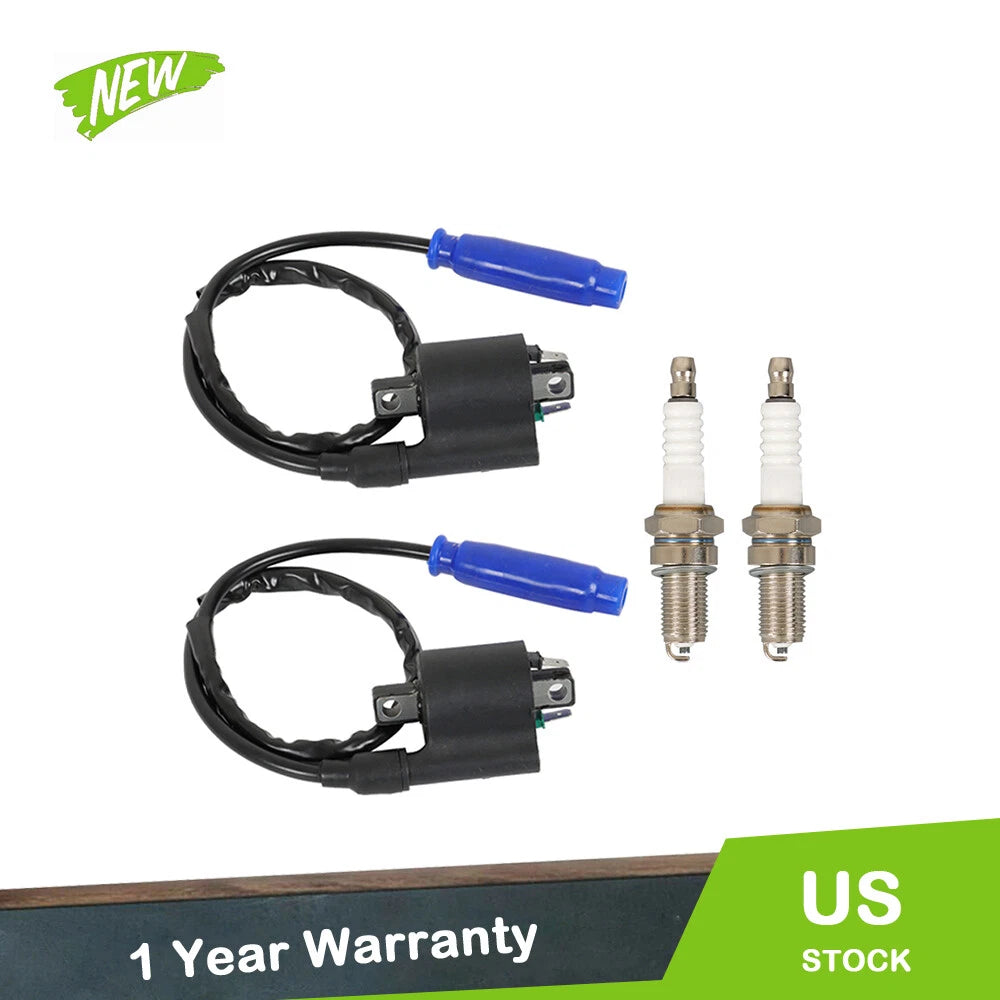 2X Ignition Coil for Kawasaki Brute Force 750 (2008–2022)