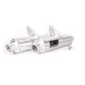 HMF Dual Slip On Exhaust Muffler Pipe for Can Am Maverick MAX (2013–2018)