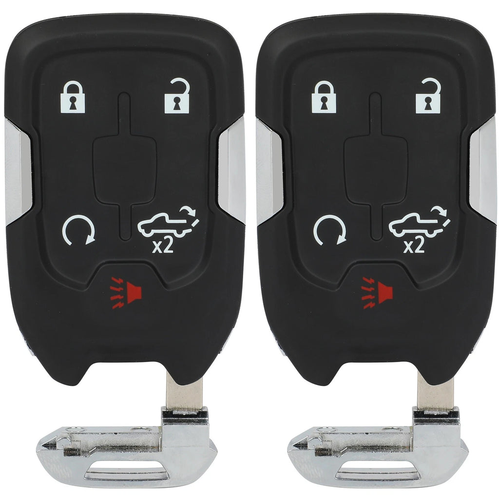2X Remote Key Fob Shell Case for GMC Sierra 1500 2500 3500 (2019–2021)