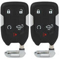 2X Remote Key Fob Shell Case for GMC Sierra 1500 2500 3500 (2019–2021)