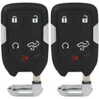 2X Remote Key Fob Shell Case for GMC Sierra 1500 2500 3500 (2019–2021)