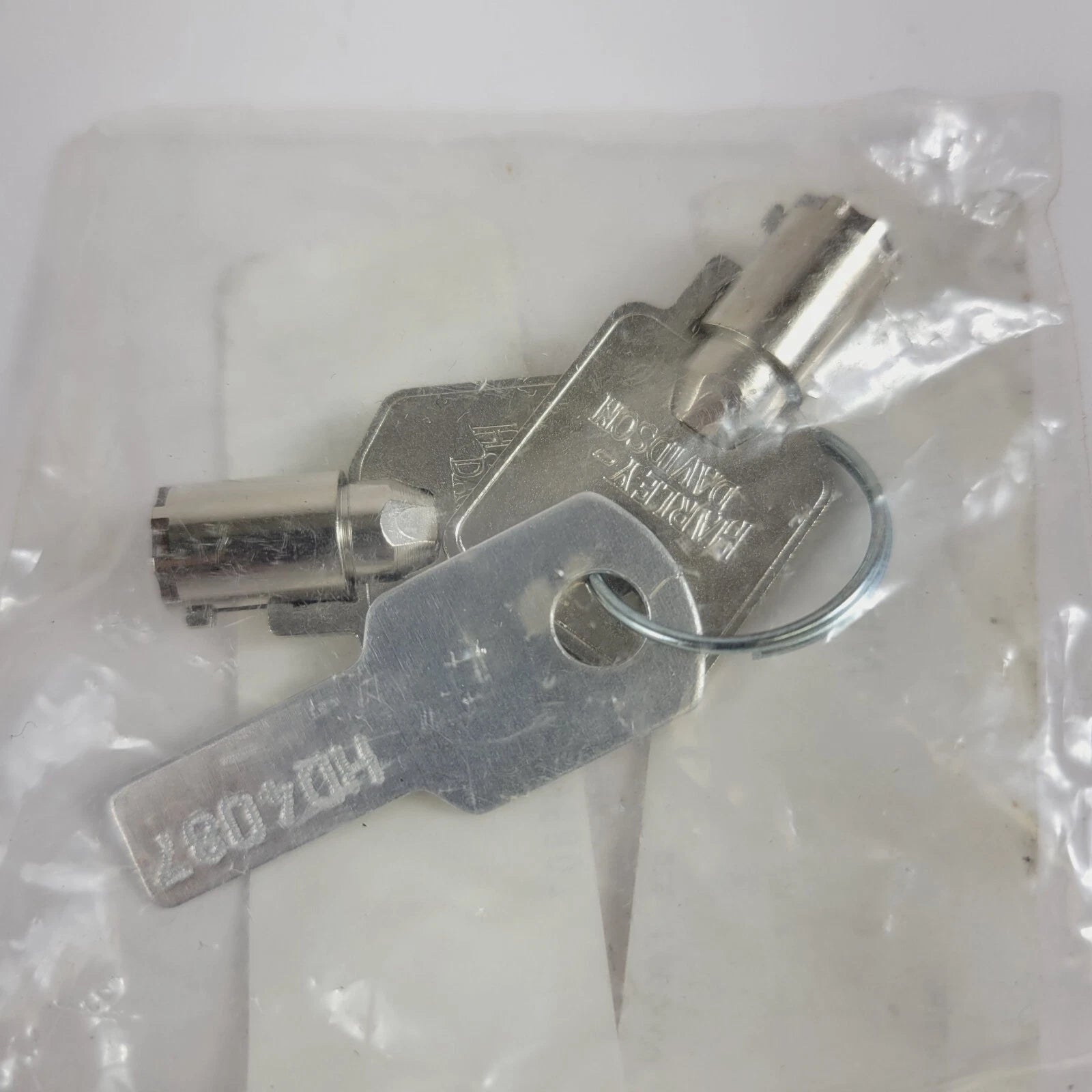 Barrel Key Set for Harley Davidson (OEM Code 4087, 71452-91A)