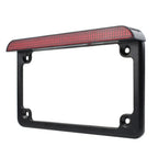 LED Light Motorcycle License Plate Frame & Brake Tail Light Bracket