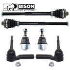 6pc Front Tie Rod End & Lower Ball Joint Kit for Chevrolet GMC
