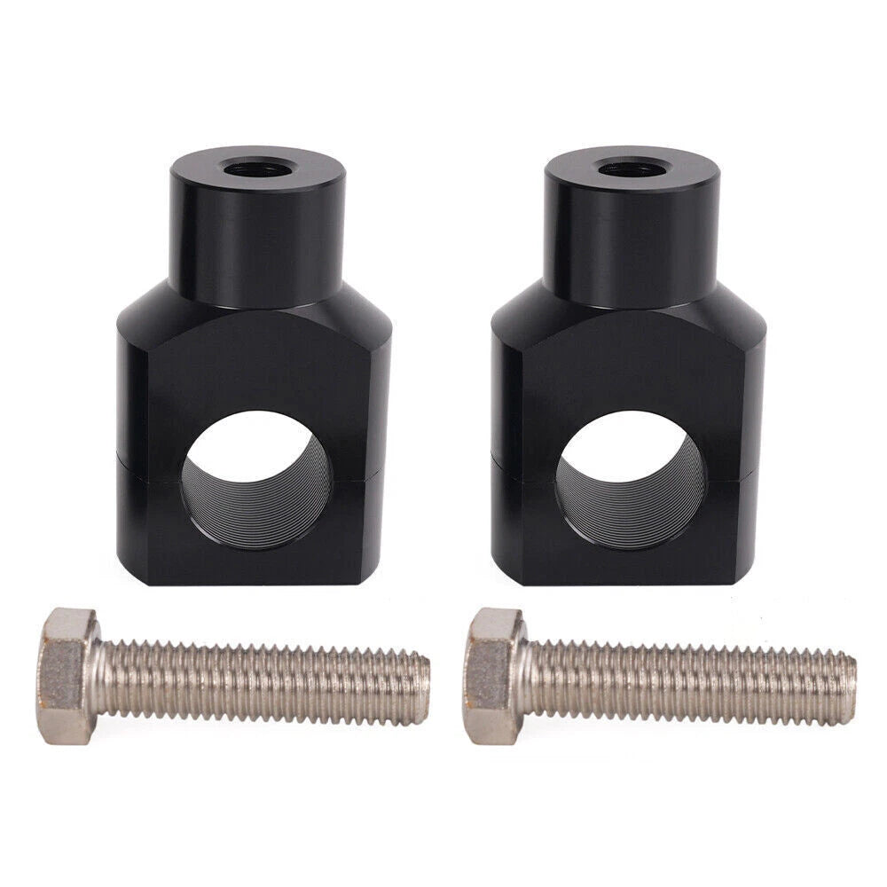 1" Handlebar Risers Clamp for Harley Fatboy Dyna Sportster Touring